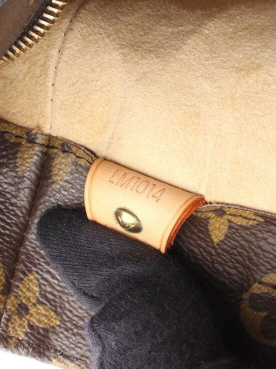 Louis Vuitton Tote Luco Canvas Leather - Picture 5 of 12